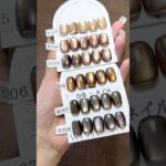 #マグネットネイル #マグネットジェル #ネイル #ネイルデザイン #nails #naildesign #ネイル初心者 #nailart #ビー玉マグネット #秋ネイル ＃セルフネイル