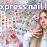 a chatty Aliexpress nail art haul (with links!) 🛍️ DIY supplies, charms, 3D molds, stickers