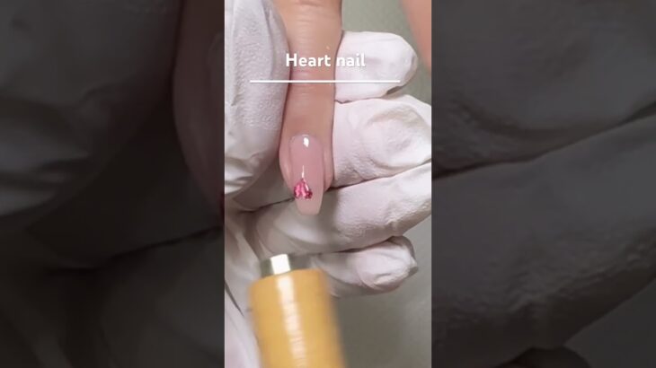 マグネットネイルで簡単ハートネイル デザインhow to💞 #ネイル #nails  #nailart
