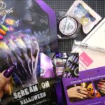Beetles Gel Polish Scream On Halloween Limited Edition Box Unboxing, Swatches, Nail Design & 10% Off