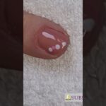 Drag Marble Heart Nail Art | Pale Pink Nails | #naildesign