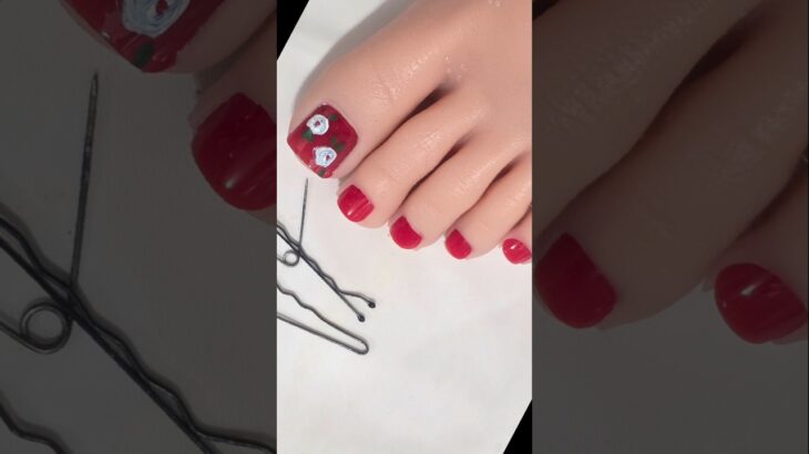 EASY TOE NAIL ART #foot #viral #feetnail #toenailart #art #shorts #naildesigns #diy #artist #nails