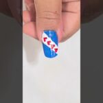 Easy Nailart Design #nails #Nailart #youtubeshorts #shorts #art #diy #artist