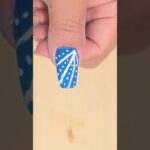 Easy Nailart #nailart #youtubeshorts #art #diy #artist #viral  #nails #nailtutorial #shorts