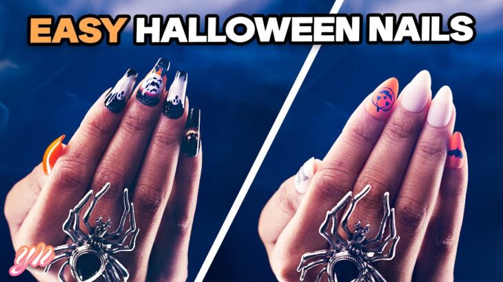 Easy SPOOKTACULAR HALLOWEEN Nail Look