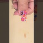 Easy flower Nailart #nailart #youtubeshorts #art #diy #artist #viral #nailartdesigns #shorts