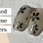 How-To Isolated Chrome Flowers| Japanese Gel Nail Art