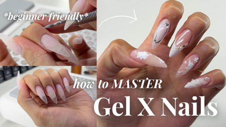 How to master gel x fill-ins at home | DIY nail tutorial, using Beetles