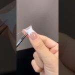 How to use semi cured gel nail strips to achieve salon quality manicure.