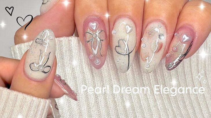 Pink Cateye Freestyle Nails | Sweetie Nail Supply Haul | Yogurt Nail Kr. Lingerie Collection