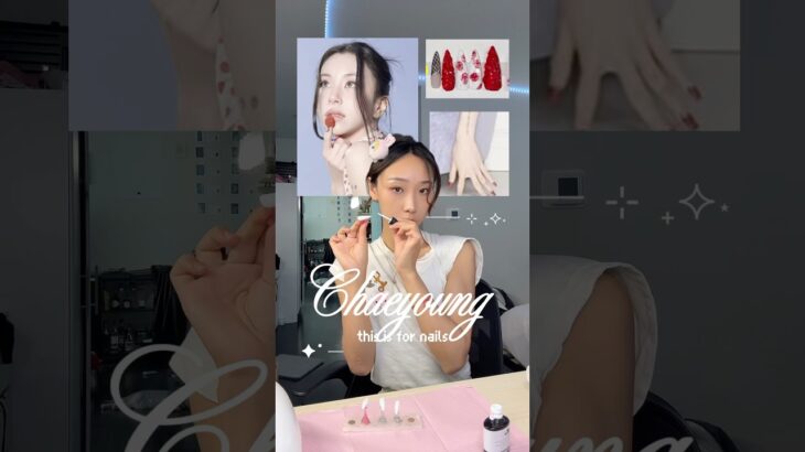 SO FUN #nails #kpop #twice #chaeyoung #pressonnails #gelnails #naildesigns #nailart #nailtutorial