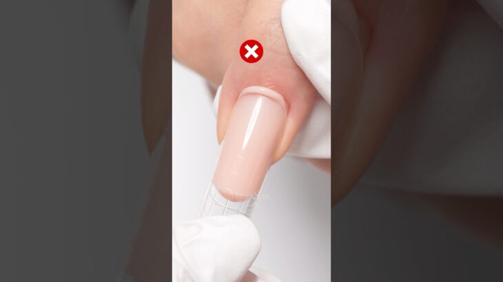 This is your step-by-step guide to extensions.#nails #polygel #naildesign