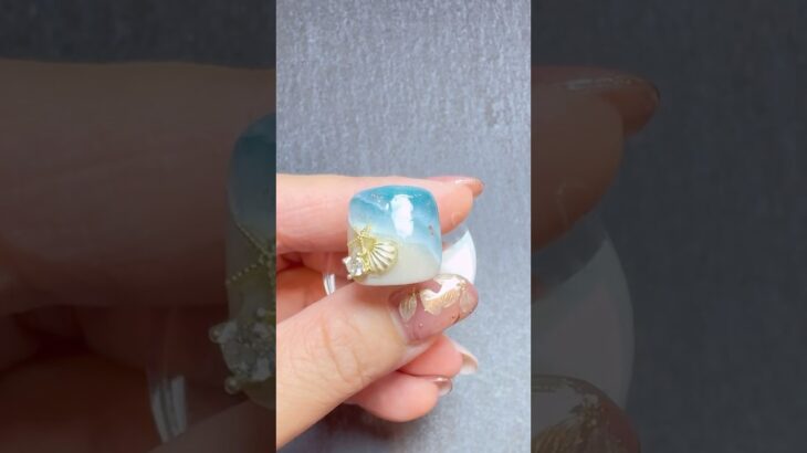 KiraNail【シーバッジ】#pr #ネイル  #ジェルネイル #セルフ #やり方 #デザイン #howto #nails #nailart