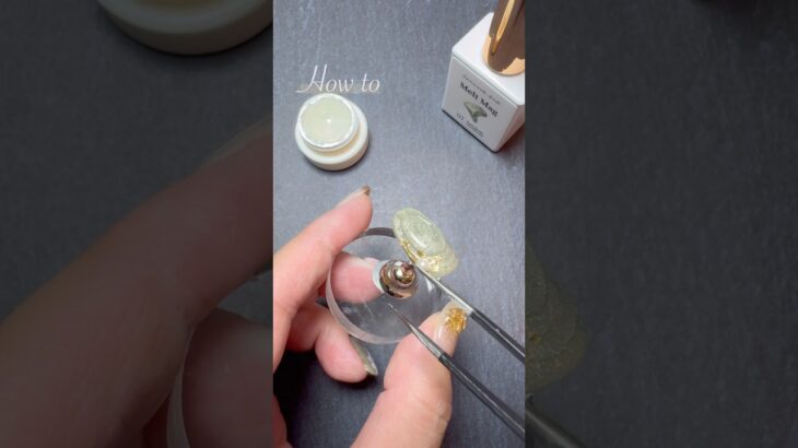 ArkNail【Melt Mag07】 よもぎ餅 #ジェルネイル #セルフ #やり方 #デザイン  #howto  #nails #nailart