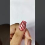 Easy Striping Nail Art At Home 🏡💅🏻#nails #nailart #shorts #viralvideo