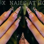 DIY Animal Print GEL-X Nails 💅 | Easy Step by Step Nail Art Tutorial at Home ✨