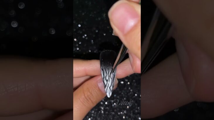 🔥Trending Flame Cat Eye Nail Design  Yes or No ❤️ 🔥