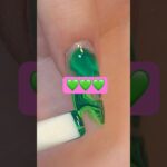 💚💚💚#nails #nailgelart #naildesign #nailart