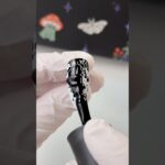 👻🖤💅🏻 #nails #nailart #naildesign #halloweennails #easynailart #nailtutorial #gelnails #nailtech