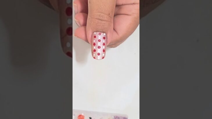 easy Nailart Design #nailart #youtubeshorts #nails #shorts