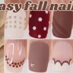 easy fall nail ideas! New Fall nail art compilation 2025, nail inspo