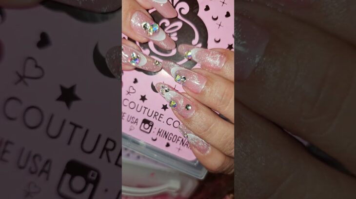 enailcouture.com space kitty cat eye gels #nails #naildesigns #nailart #nailtech #gelnails #fyp