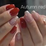 【SELF NAIL】イケパラ見ながらセルフネイルチェンジ🍂秋だから秋ネイル💅美フォルムベースからトップまで