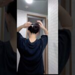 家でよくするアップスタイル。 #ロングヘア #ヘアアレンジ #ヘアクリップ#まとめ髪#自宅スタイル