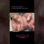 #ミラーフレンチネイル #裏原宿 👑Eye Nail Designer Fujii 👑ご予約受付中🩷 #フレンチネイル #持ち込みデザインネイル #ガーリーネイル #カジュアルネイル #原宿 #ネイル