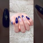 青かわいい💙💙#セルフネイル #フレンチネイル #ブルーネイル #シンプルネイル #韓国ネイル #夏ネイル #ネイルデザイン #여름네일 #nails   VOICEBOX：ずんだもん