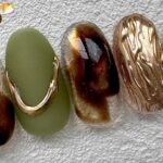 【セリア新色】艶っとブラウンカーキ｜クリアジェル糊とは？