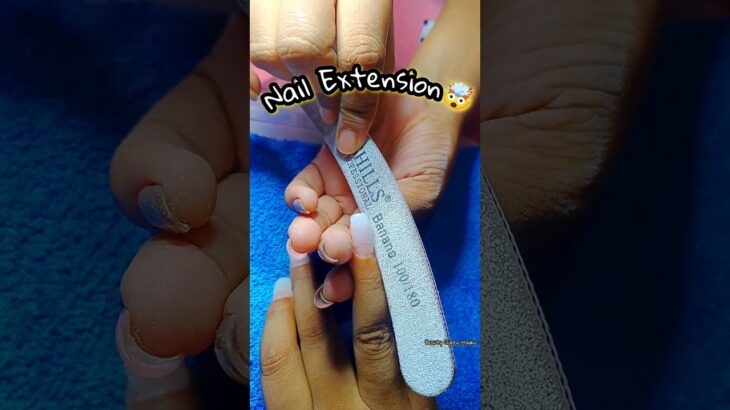 বাড়িয়ে বিরুদ্ধে গিয়ে🥹 Nail Extension করা💅  #beautyqueenmadhu #madhumitaacharyavlog #nailextension