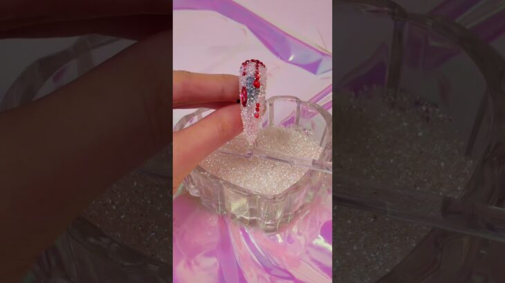 AB PIXIE DIAMOND application 🫰 #nails #nailgelart #nailart #naildesign