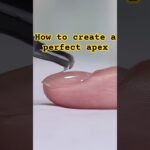 Build a nail structure with a perfect Apex 🤩 #nails #nailart #gelnails #naildesign #ネイル #nail