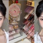 ASMR MAKEUP AND SKINCARE TUTORIAL 🎀 ORGANIZING VANITY 🪄