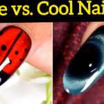 Cute vs. Cool Nails 💅 | Easy Nail Art Tutorial for Beginners | Ladybug & Cat Eye Nail Designs 2025