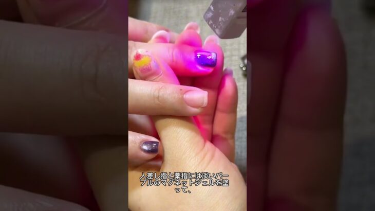 #ネイル #ネイルデザイン #セルフネイル #マグネットネイル #nailart #nails #naildesign #ジェルネイル #nailtech