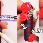 Ep. 0372 | DIY Fall Nail Art with Born Pretty Watercolor Gel 🌹✨ | Easy Charm Nails for Beginners!