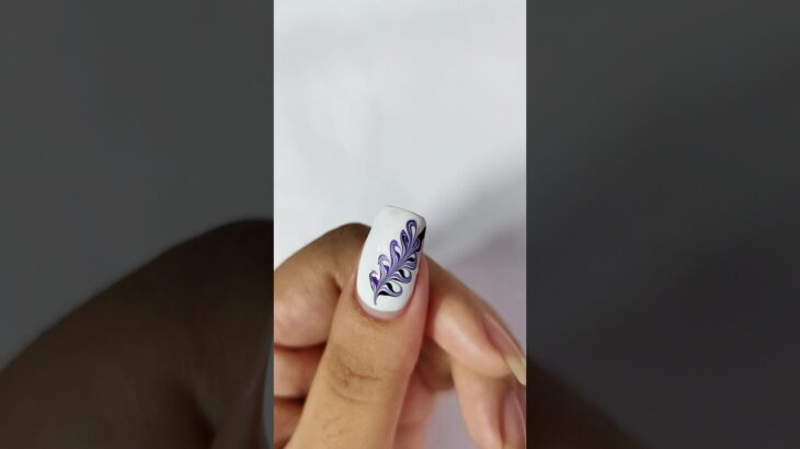 Easy Nail Art Using safety pin 🧷🏡💅🏻#nails #nailart #trending #shorts #viralvideo