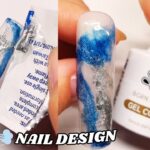 Ep. 0377 | EASY Smoke Nail Art Using Born Pretty Galaxy Gel 💨 | DIY Nail Design Tutorial, Beginners
