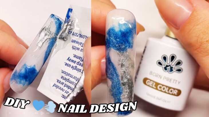 Ep. 0377 | EASY Smoke Nail Art Using Born Pretty Galaxy Gel 💨 | DIY Nail Design Tutorial, Beginners