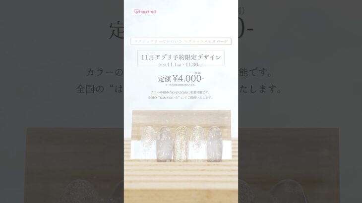 🐆秋限定レオパードネイル登場💅｜11月だけの限定デザイン✨#秋ネイル #マグネット #11月ネイル #限定ネイル #ジェルネイル #nailart #秋コーデ #定額ネイル #autumnnails