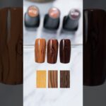 🍂 Woodgrain nails for fall 🍁