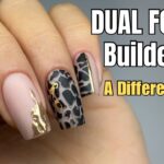Dual Forms Builder Gel – No Filing Fall Nail Art Tutorial 🍁