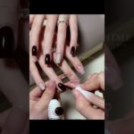 Apply gel polish nail