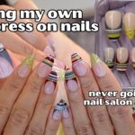BE YOUR OWN NAIL TECH! How To Make Your Own Press On Nails *beginner friendly nail design*