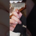 Cute & Easy Glitter Nail Art design | Tipioria Shorts #nailart #nailartideas #diamondnails