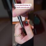 Cute & Easy Nail Art design | Tipioria Shorts | Mahroon nails with star stamp #nailart #nailartideas