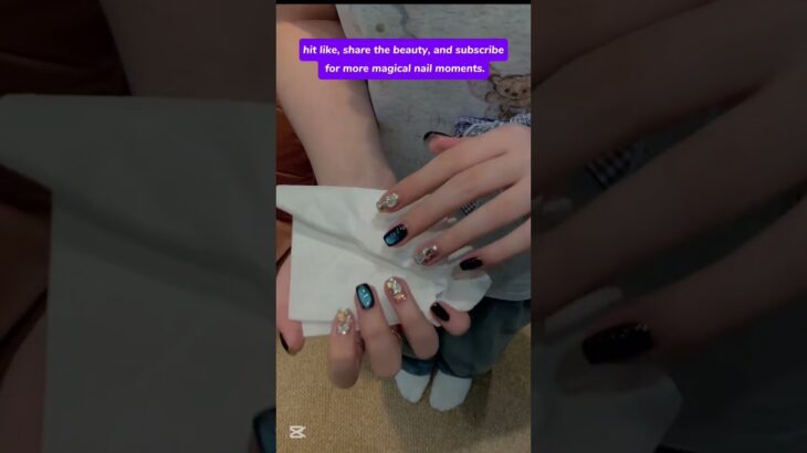 Cute & Easy Nail Art design | Tipioria Shorts | Nail Art Design #nailart #nailartideas