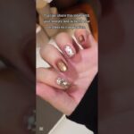 Cute & Easy Nail Art design | Tipioria Shorts #nailart #nailartideas #diamondnails